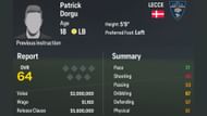 Patrick Dorgu in EA FC 24 (image via EA Sports)